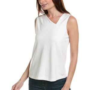 Cabi asymmetrical white tank Small NWOT